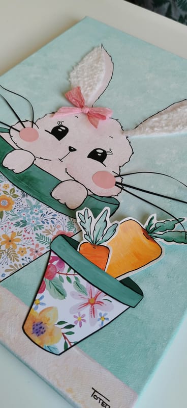 Photo de l'article Un cadeau unique : le lapin d’E.